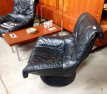 Vintage leder relax fauteuil