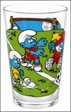 Glas smurfen 1990-4