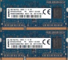 Kingston 2 x 4 GB PC3L