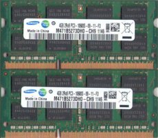 Samsung 2 x 4 GB PC3