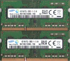 Samsung 2 x 4 GB PC3L