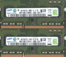 Samsung 2 x 4GB - PC3