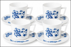 Set 4 st. Aster (bleu) Model 1