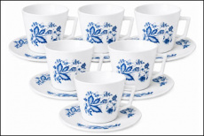 Set 6 st. Aster (bleu) Model 1