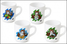 Set 6 st. Esso tijger