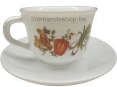 Pot au feu tas klein met bordje