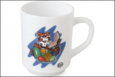 Tas tijger Esso donker  blauw