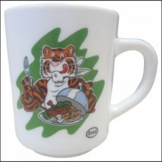 Tas tijger groen Esso